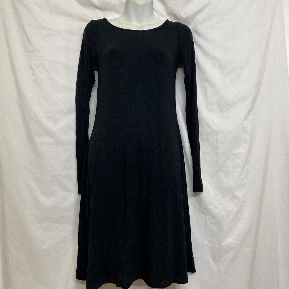 NWT  A New Day Woman Long Sleeve Black Dress